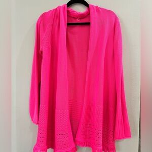 Lilly Pulitzer-XL-Noble Fringe Cardigan